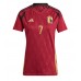 Maillot de foot Belgique Kevin De Bruyne #7 Domicile vêtements Femmes Europe 2024 Manches Courtes